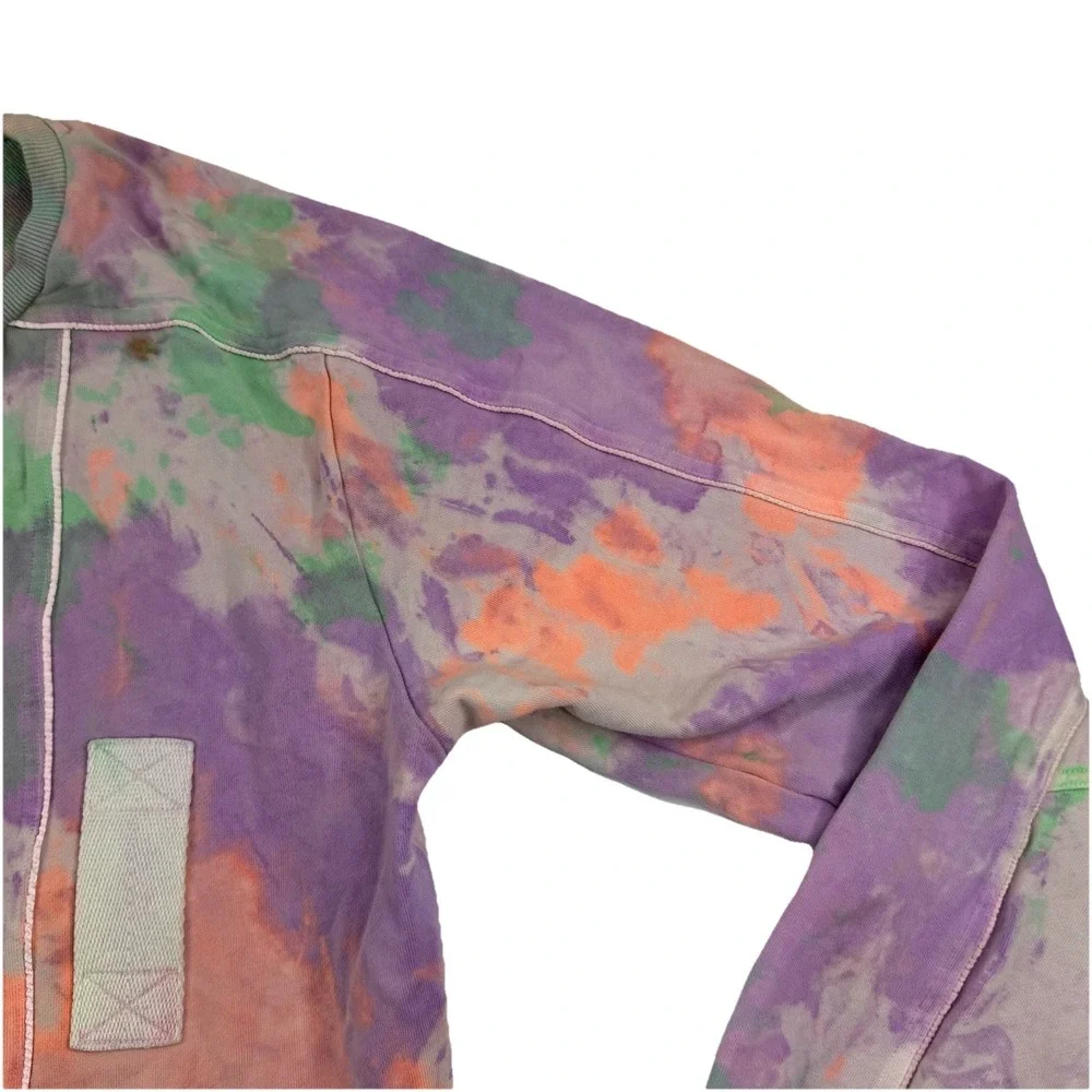 Pharrell Williams x Adidas Hu Holi Crew Neck Sweatshirt Tie Dye Men's Medium